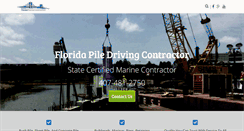 Desktop Screenshot of floridapiledrivingcontractor.com